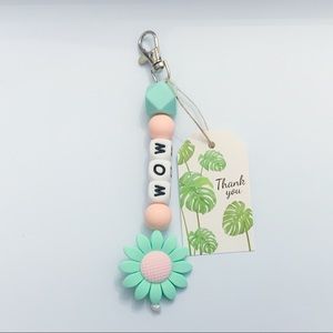 Personalized MOM Keychain